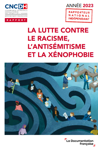 Page de couverture du rapport racisme 2023